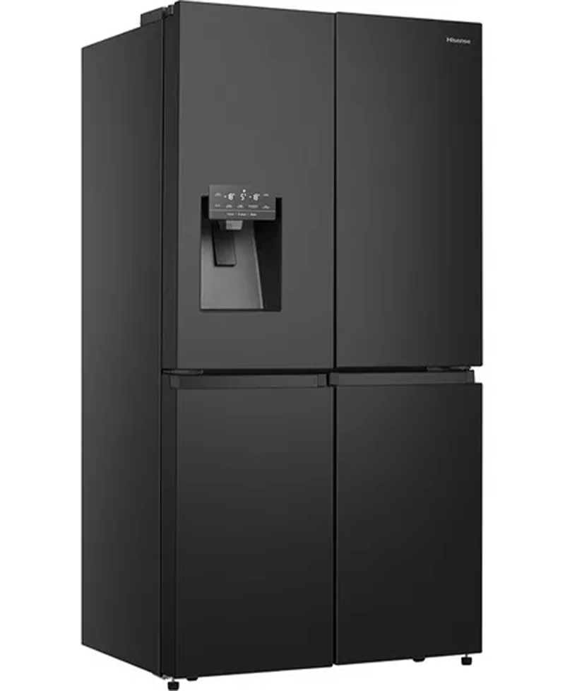 Hisense PureFlat American Smart Fridge Freezer | Black Stainless Steel - RQ760N4SBFE Redmond Electric Gorey