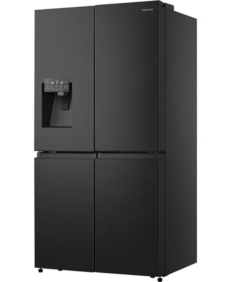 Hisense PureFlat American Smart Fridge Freezer | Black Stainless Steel - RQ760N4SBFE Redmond Electric Gorey