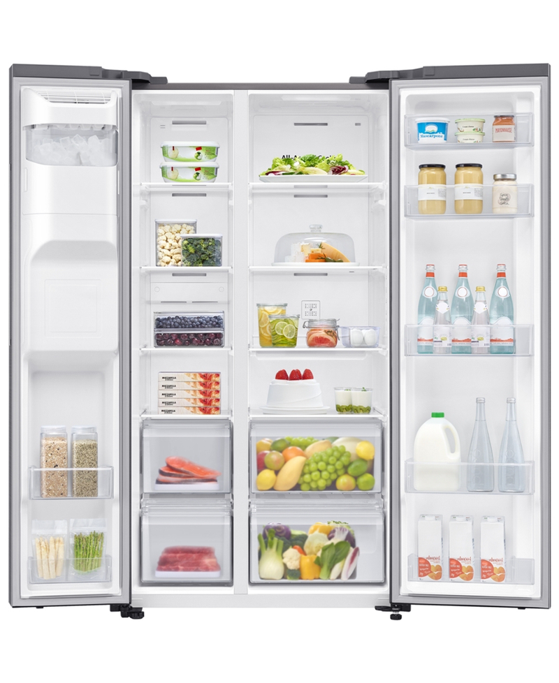 Samsung American Fridge Freezer with SpaceMax Technology | 178cm (H) | Refined Inox Redmond Electric Gorey