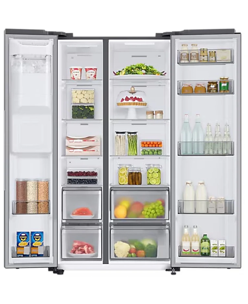 Samsung Series 8 SpaceMax™ American Smart Fridge Freezer | Matte Stainless RS68CG882ES9 Redmond Electric Gorey