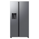 Samsung 640L Bespoke AI Series 6 Side-by-Side Fridge Freezer with SpaceMax, Silver | RS70F64KETEU Samsung American Fridge Freezer Redmond Electric
