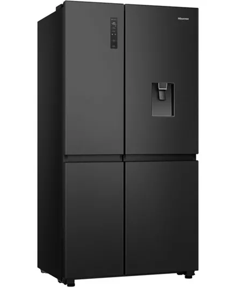 Hisense Pureflat Smart American Fridge Freezer | Black Stainless Steel - RS840N4WFE Redmond Electric Gorey