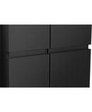 Hisense Pureflat Smart American Fridge Freezer | Black Stainless Steel - RS840N4WFE Redmond Electric Gorey
