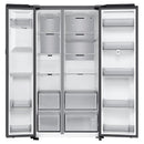 Samsung Family Hub Bespoke Smart Fridge Freezer | Black Stainless Steel  - RS90F66BEFEU Redmond Electric Gorey