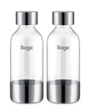Sage the InFizz Bottles 0.6L (2 Pack) - Compatible Fusion Carbonator (BCA800) Redmond Electric Gorey