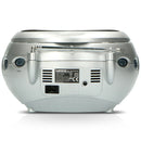 SCD-24 Portable CD Player with FM Radio Black/Silver