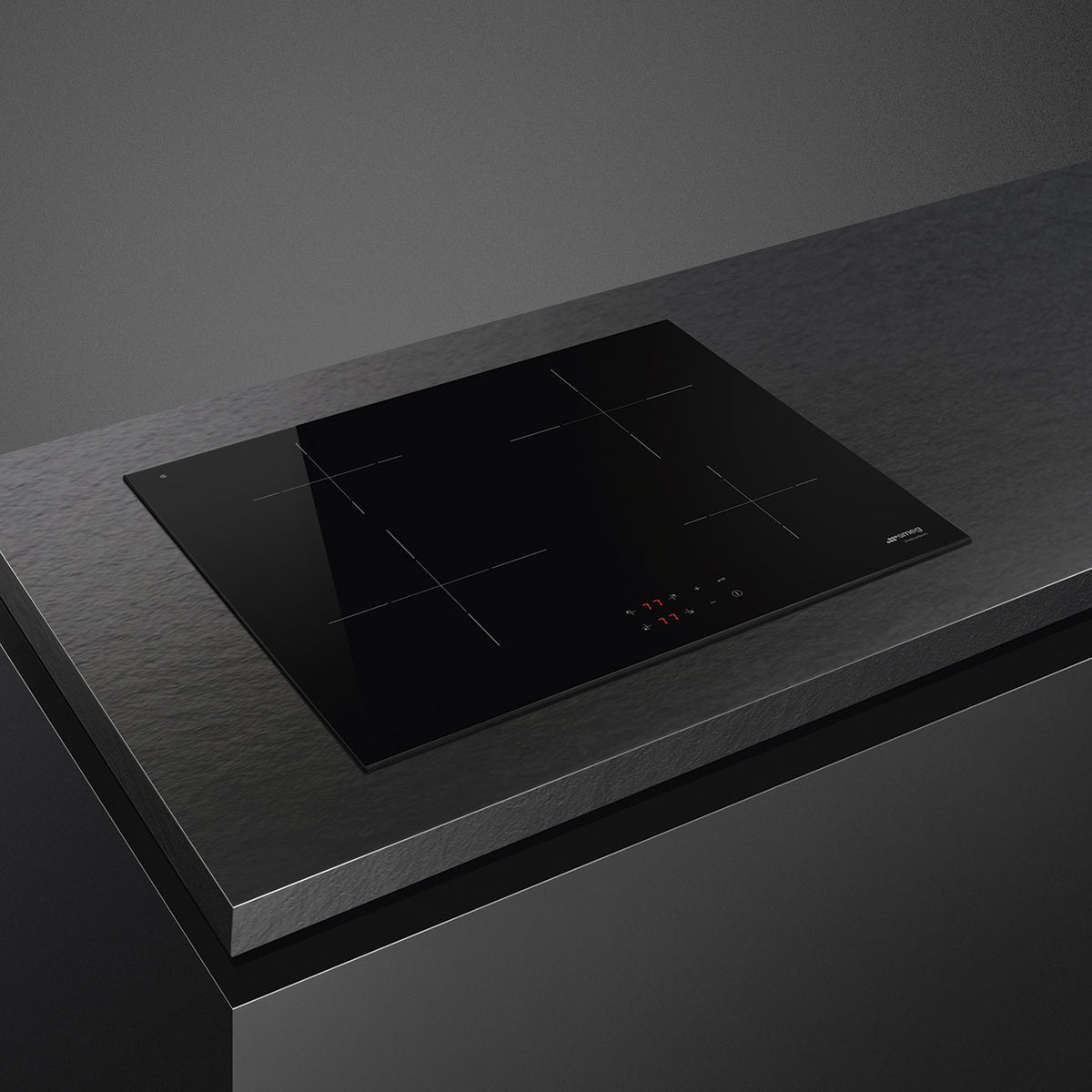SMEG 60cm 4 Zone Induction Hob Black | SI2641D SI2641D