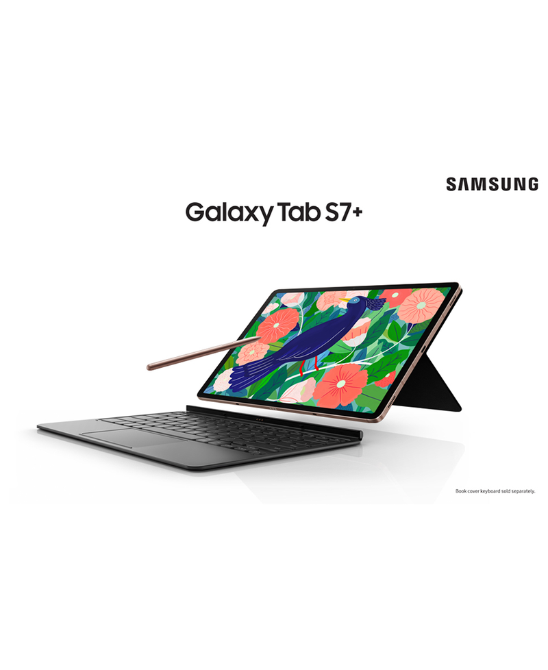 Samsung 12.4" Galaxy Tab S7+ | 128GB | Black SM-T970NZKAEUA Redmond Electric Gorey