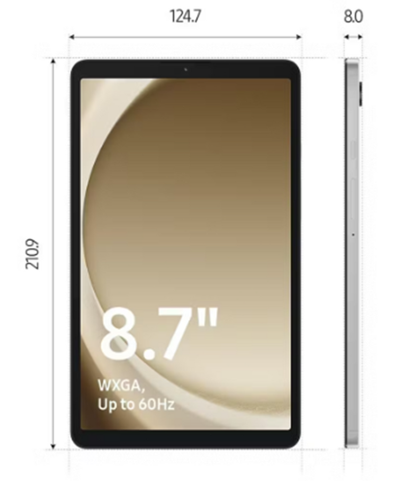 Samsung Galaxy Tab A9 8.7" Wi-Fi | 4GB | 64GB | Silver SM-X110NZSAEUB Redmond Electric Gorey