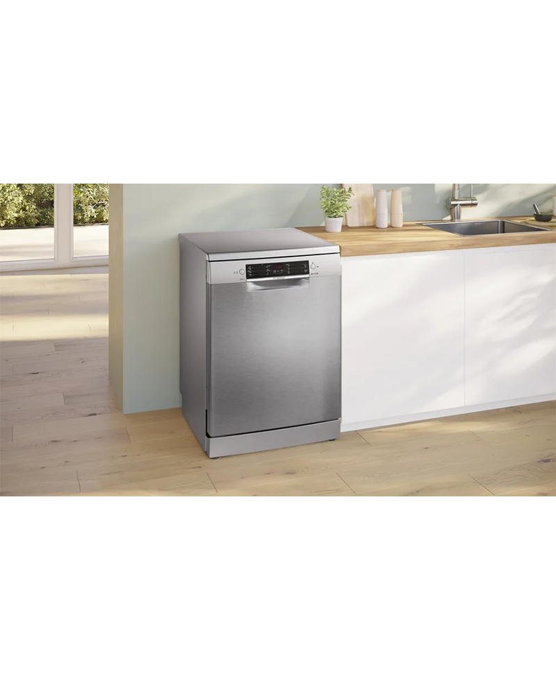 Bosch Series 2, 12 Place Dishwasher with ExtraDry | Brushed Steel Redmond Electric Gorey - SMS26AI08G