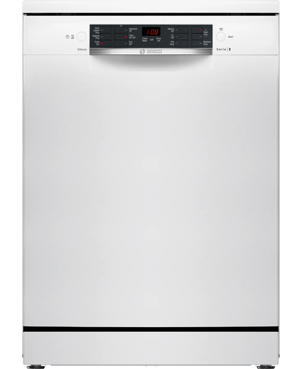 Bosch Series 2, 12 Place Dishwasher with ExtraDry | White Redmond Electric Gorey - SMS26AW08G