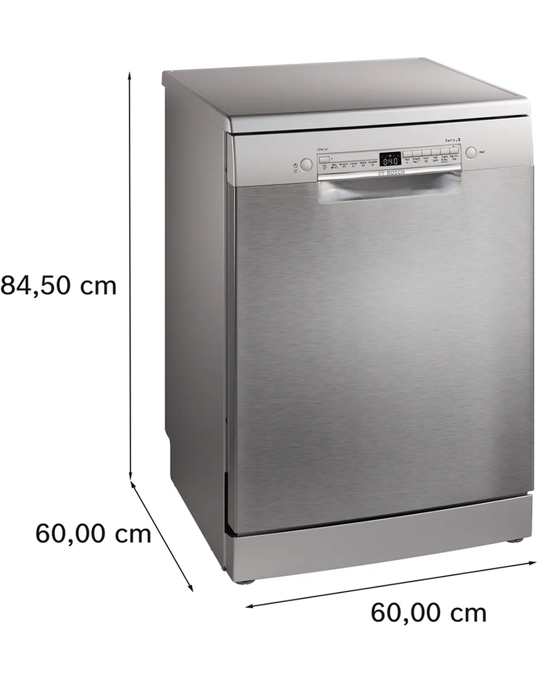 Bosch Series 2, 14 Place Dishwasher with VarioDrawer| Brushed Steel SMS2HVI67G Redmond Electric Gorey