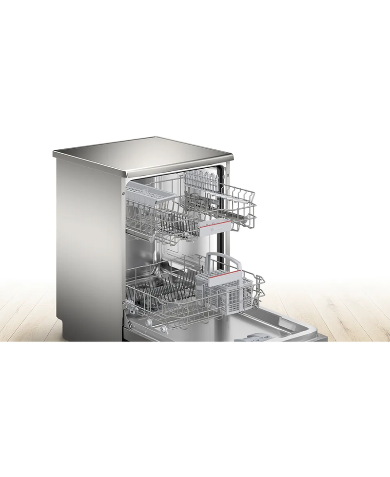 Bosch Series 4, 13 Place Dishwasher with ExtraDry | Brushed Steel Redmond Electric Gorey - SMS4EKI06G