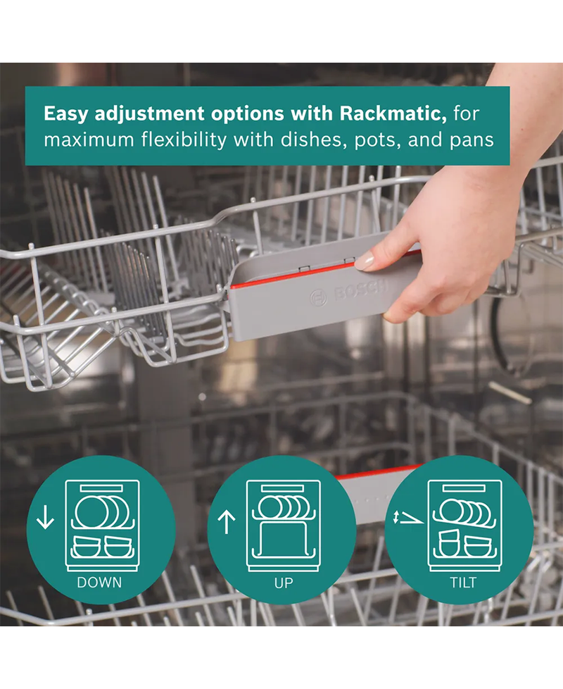 Bosch Series 4, 13 Place Dishwasher with ExtraDry | Brushed Steel Redmond Electric Gorey - SMS4EKI06G