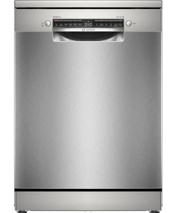 Series 6 14 Place Dishwasher with Zeolith Drying | Brushed Steel SMS6ZCI10G Redmond Electric Gorey