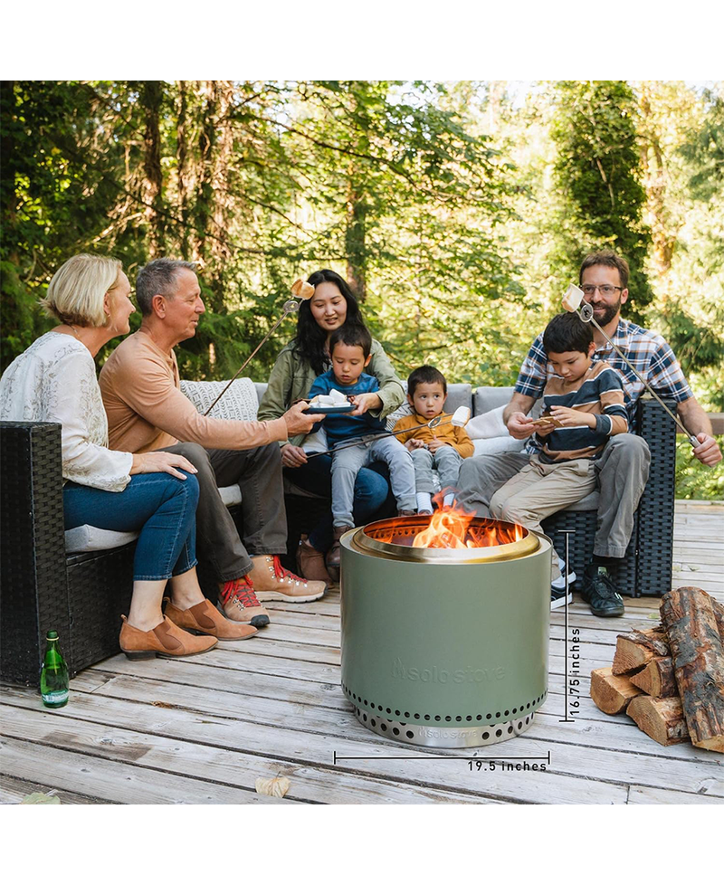 Solo Stove Bonfire 2.0 Smokeless Firepit | Deep Olive SSBON-SD2.0-DEEPOLIVE Redmond Electric Gorey