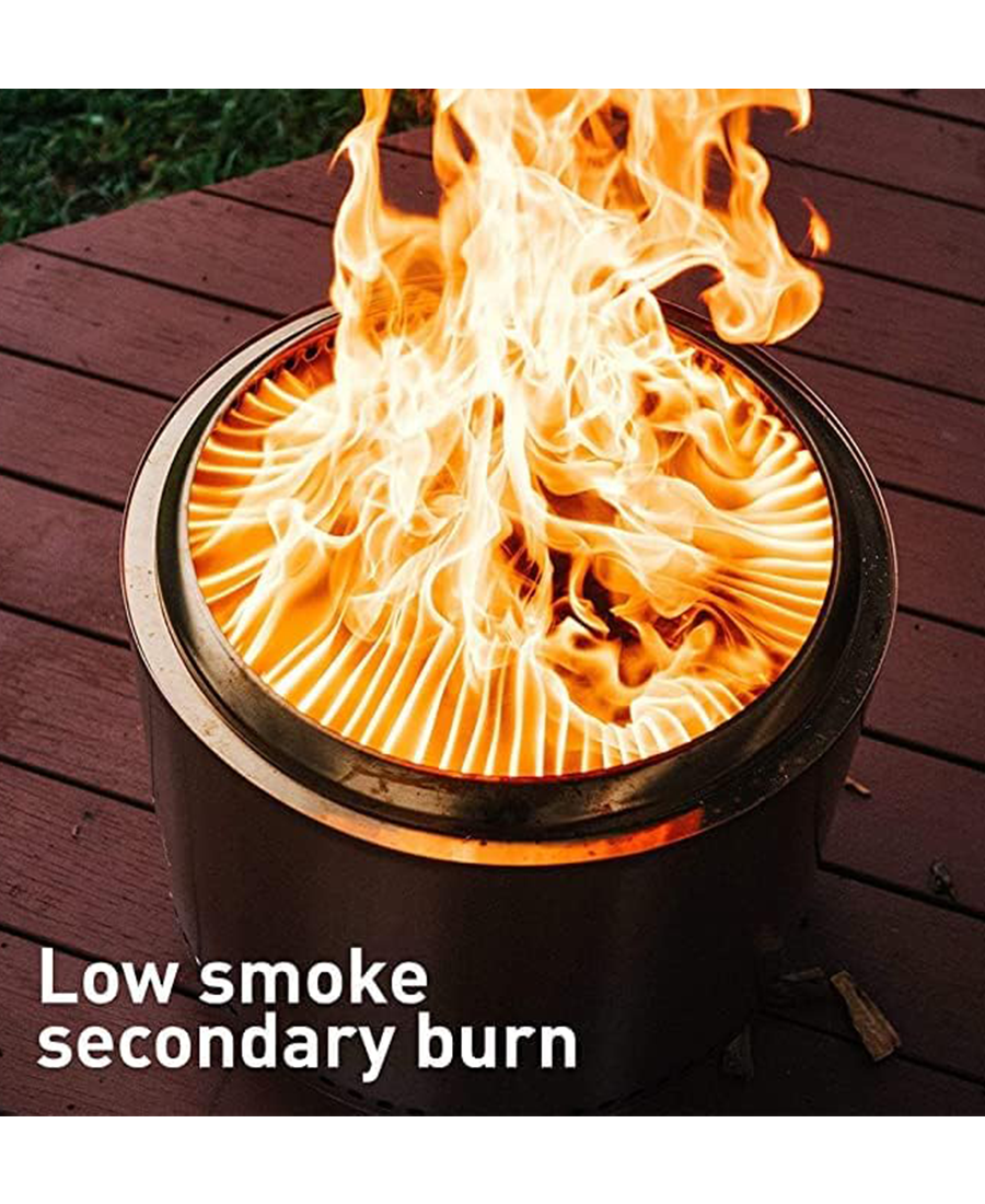 Solo Stove Bonfire 2.0 Smokeless Firepit | Stainless Steel SSBON-SD2.0 Redmond Electric Gorey