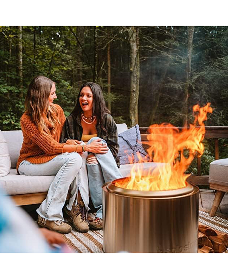 Solo Stove Bonfire 2.0 Smokeless Firepit | Stainless Steel SSBON-SD2.0 Redmond Electric Gorey