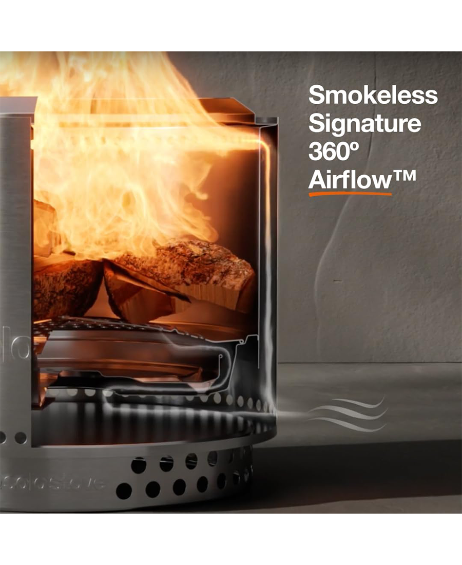 Solo Stove Yukon 27" Smokeless Firepit | Mulberry - SSYUK-SD-27-2.0-MUL Redmond Electric Gorey