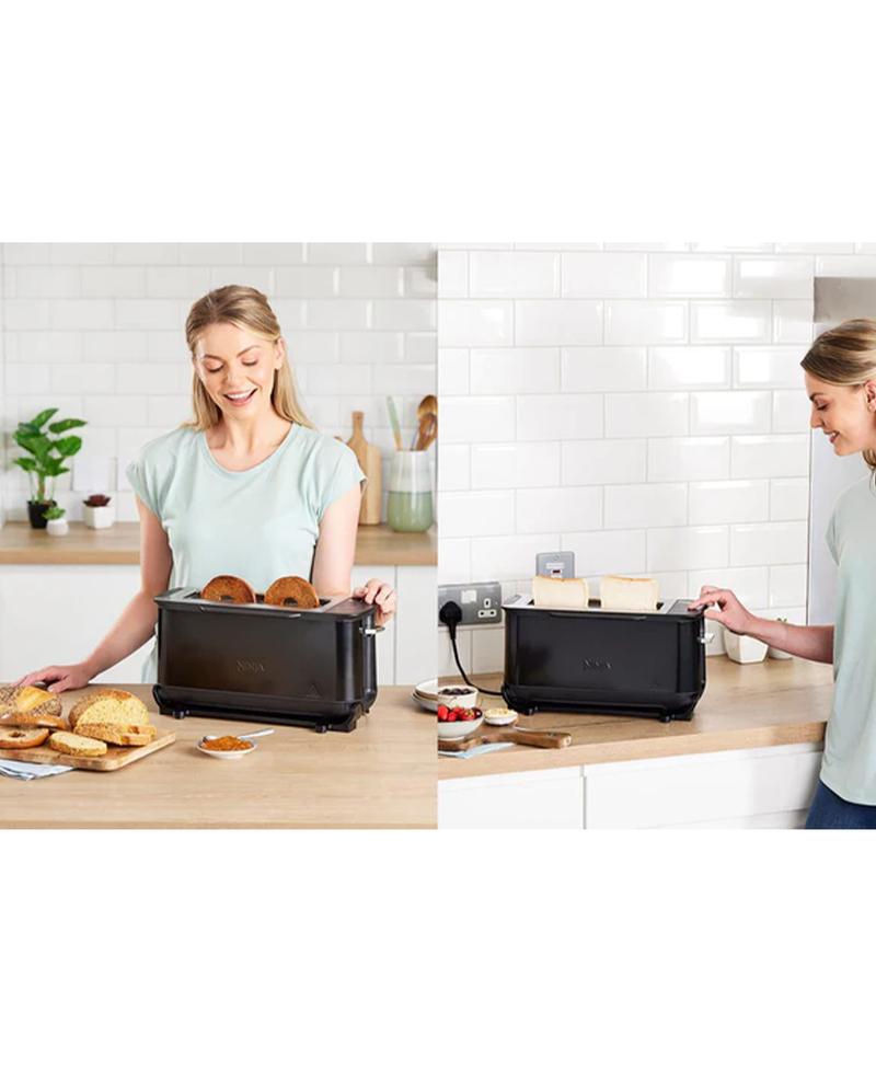 Ninja Foodi 3-in-1 Toaster, Grill & Panini Press | Black ST200UK Redmond Electric Gorey