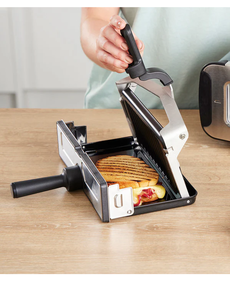 Ninja Foodi 3-in-1 Toaster, Grill & Panini Press | Black ST200UK Redmond Electric Gorey