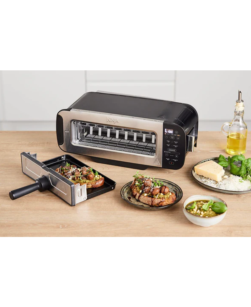 Ninja Foodi 3-in-1 Toaster, Grill & Panini Press | Black ST200UK Redmond Electric Gorey