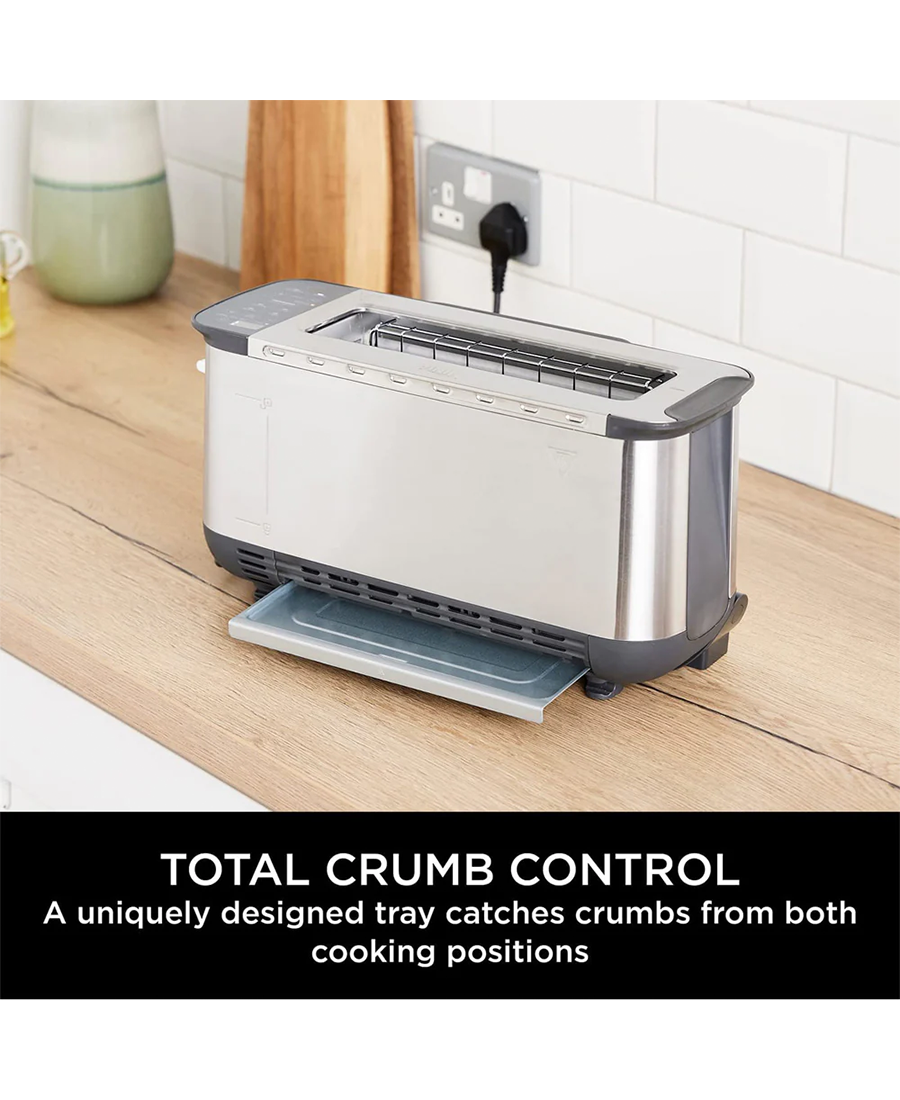 Ninja Foodi 3-in-1 Toaster, Grill & Panini Press | Stainless Steel ST202UK Redmond Electric Gorey