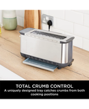 Ninja Foodi 3-in-1 Toaster, Grill & Panini Press | Stainless Steel ST202UK Redmond Electric Gorey