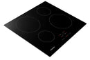 59cm Built-In 4-Zone Induction Hob with Power Boost | Black