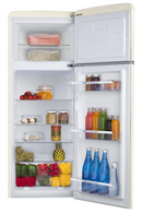 55cm Retro Fridge Freezer Cream