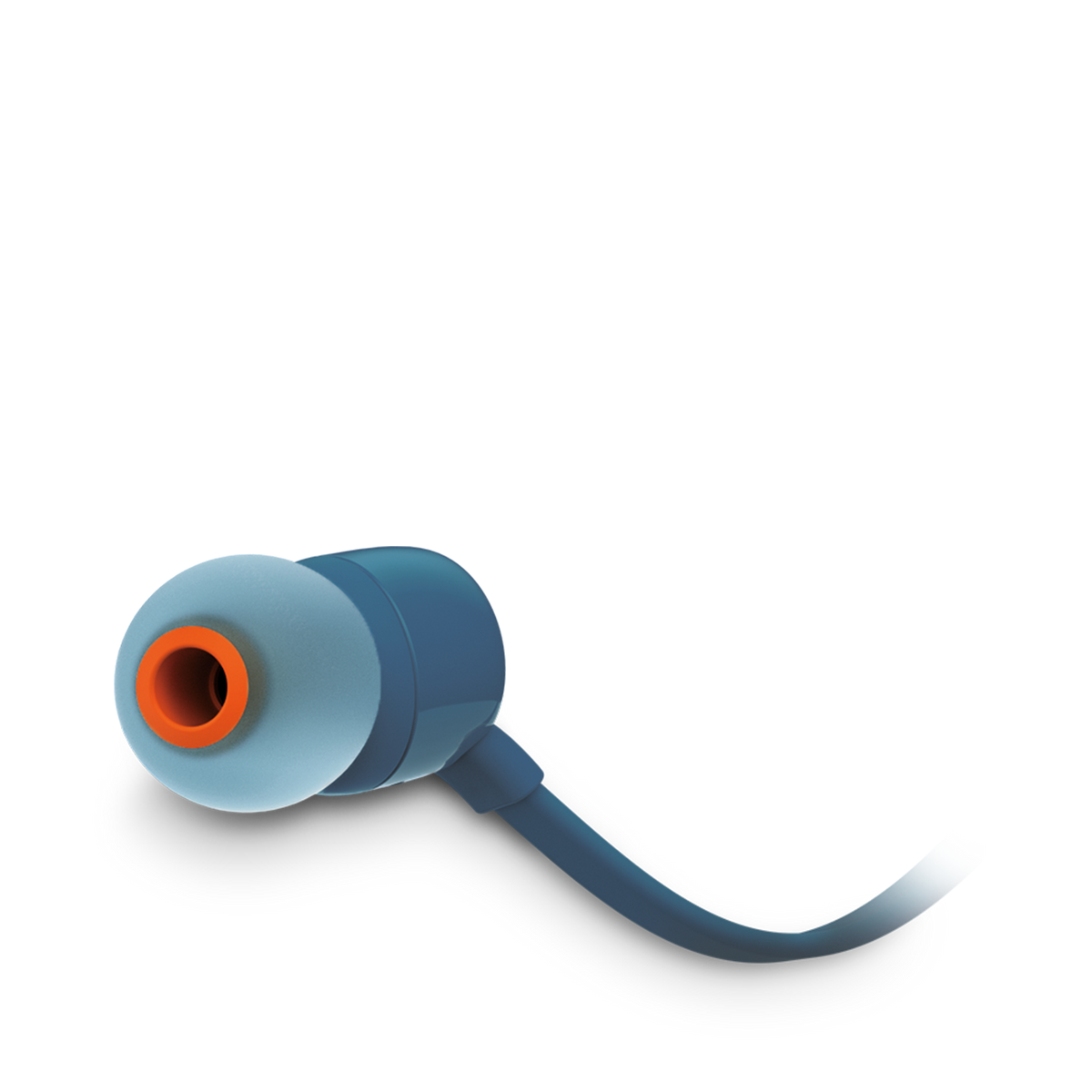 JBL T110 Wired Earbuds Blue product image