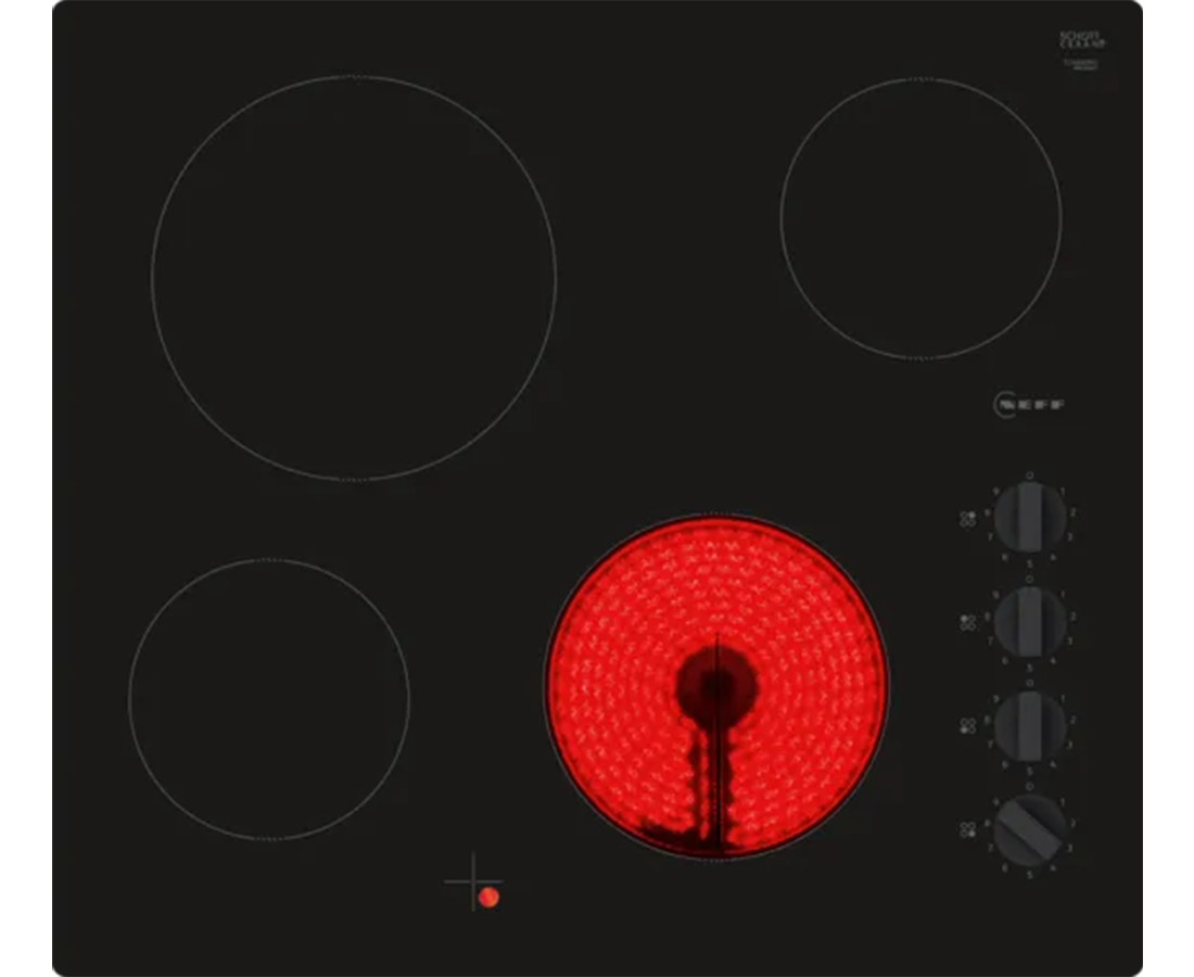 Neff 60cm Built-In Ceramic Hob T16NKE0L Redmond Electric Gorey