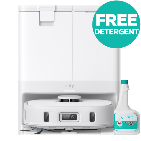 X10 Pro Omni Robot Vacuum with Self-Empty Station Ultimate Bundle | White