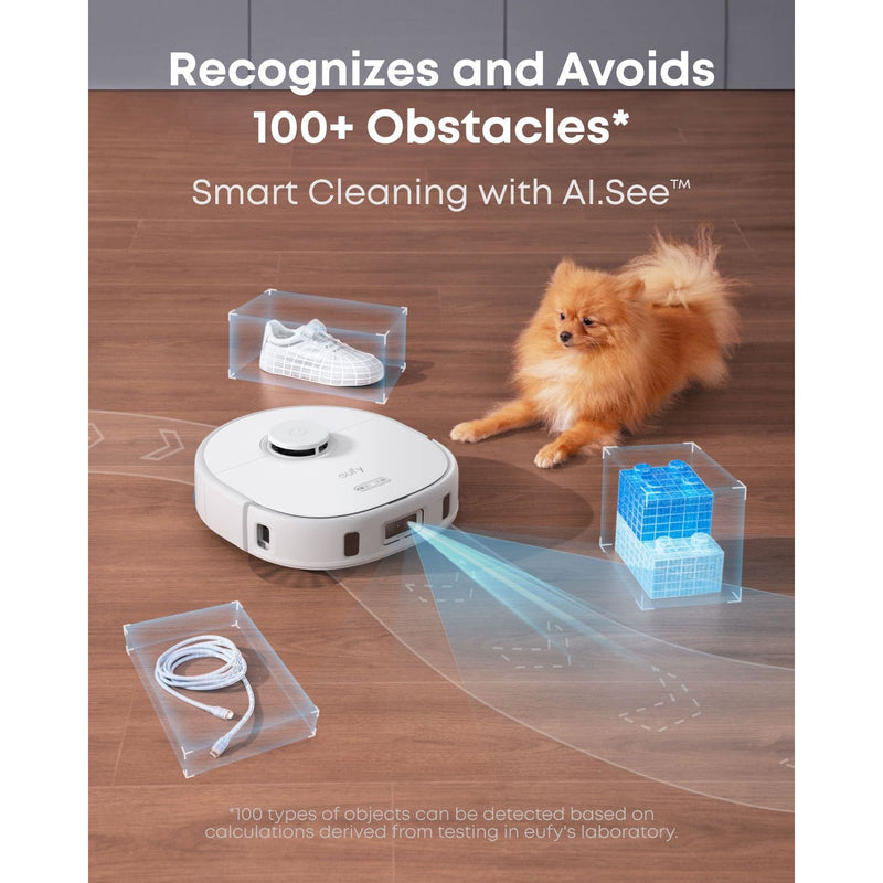 Eufy X10 Pro Omni Robot Vacuum with Self-Empty Station Ultimate Bundle | White - T2351221 Redmond Electric Gorey