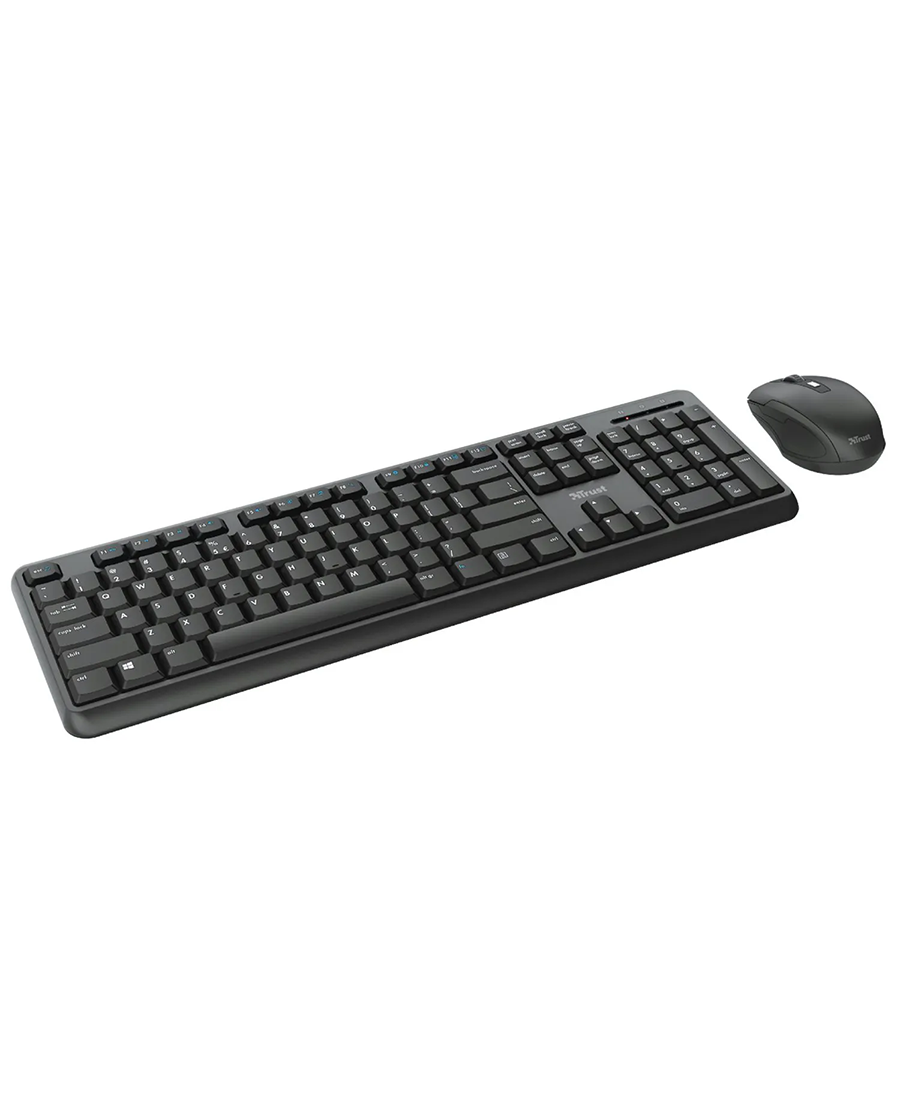 Trust ODY Wireless Silent Keyboard/Mouse Set | T24153 Redmond Electric Gorey