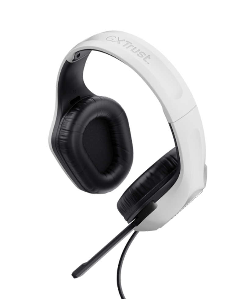 Trust GXT415 Zirox Gaming Headset - White | T25147 Redmond Electric Gorey