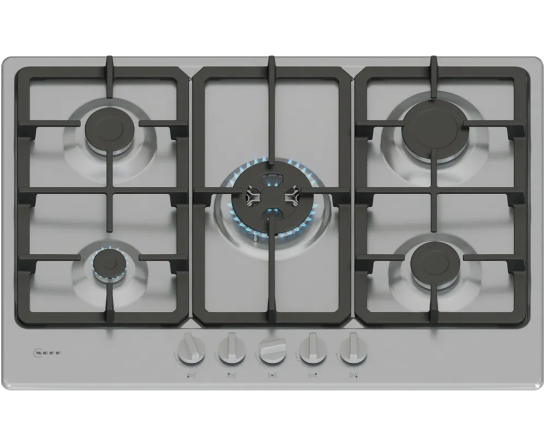 Neff N 50, 75cm Built-In Gas Hob with Wok Burner | Stainless Steel - T27GKQ8N0 Redmond Electric Gorey
