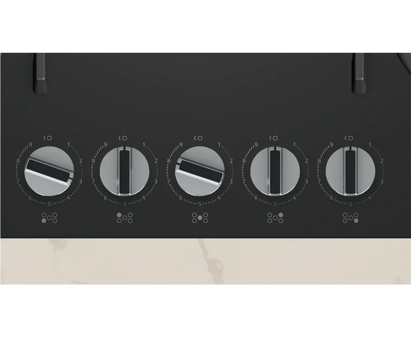 Neff N 70, 75cm Built-In Gas Hob with FlameSelect | Tempered glass, Black - T27PIQ4S0 Redmond Electric Gorey