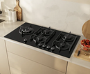 Neff N 90, 90cm Built-In Gas Hob with FlameSelect | Tempered glass, Black - T29RHS4S0 Redmond Electric Gorey