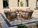 Talara Wood Rope Corner Sofa Lounge Set in Natural - HUCTALARACL Redmond Electric Gorey