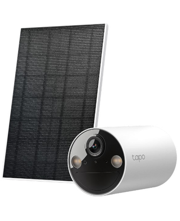 2K Solar-Powered Security Camera with Kit | White TAPOC410KIT Redmond Electric Gorey