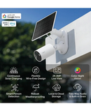 2K Solar-Powered Security Camera with Kit | White TAPOC410KIT Redmond Electric Gorey