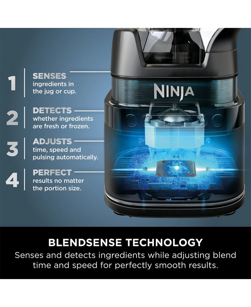 Ninja Detect Power Blender & Processor Pro | Black TB401UK Redmond Electric Gorey