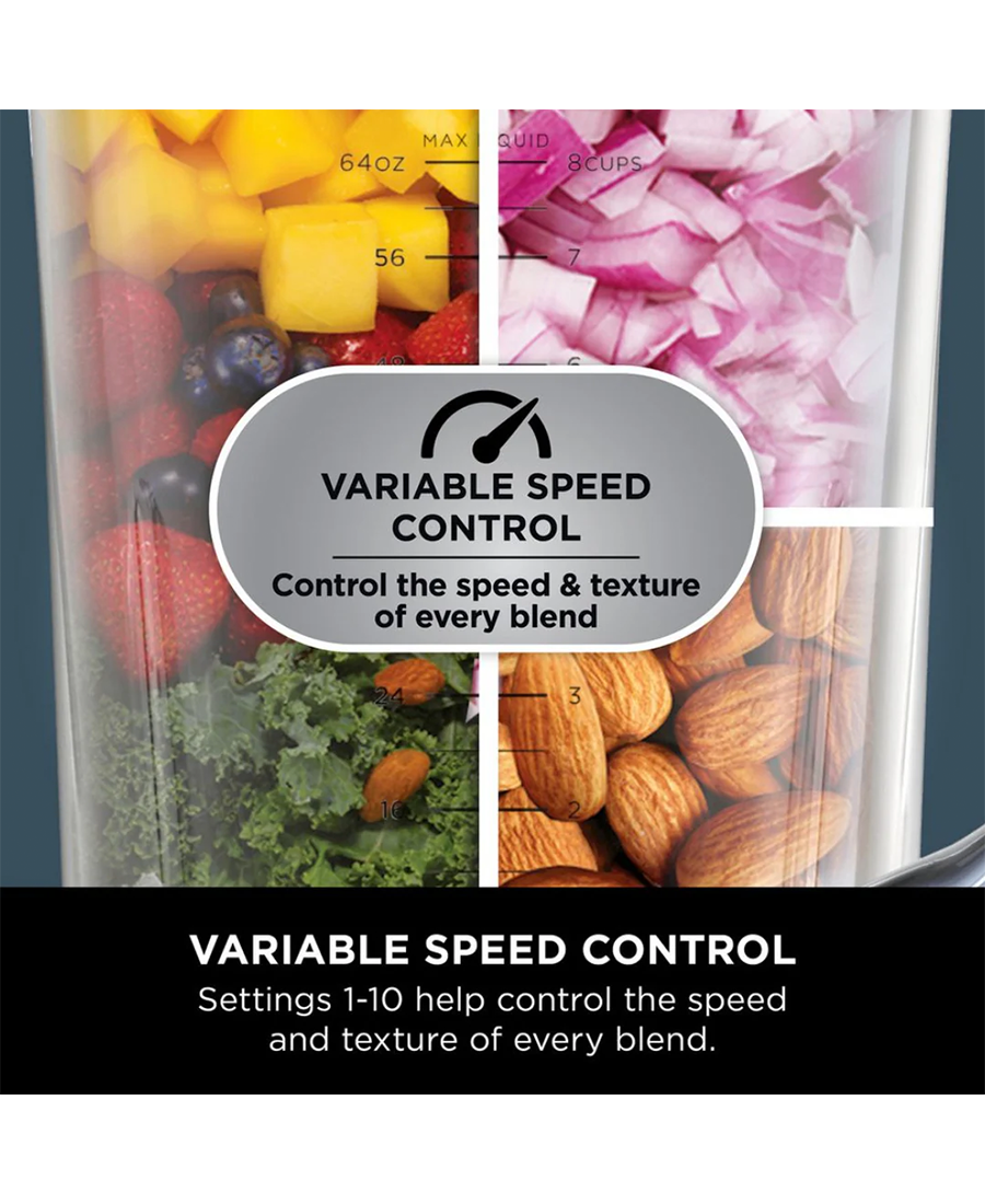 Ninja Detect Power Blender & Processor Pro | Black TB401UK Redmond Electric Gorey