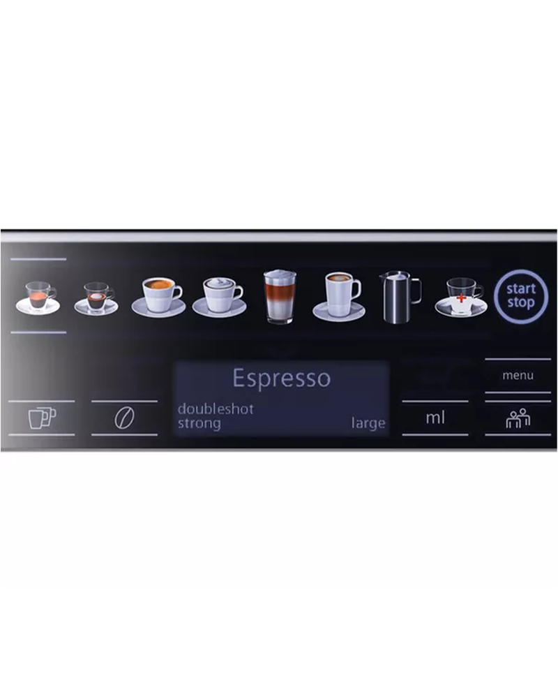 Siemens EQ6 S100 Bean to Cup Fully Automatic Coffee Machine | Diamond Titanium Metallic TE651209GB Redmond Electric Gorey