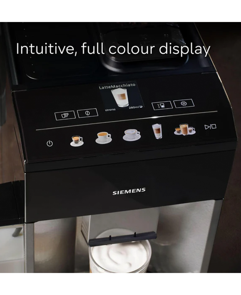 Siemens EQ500 Bean to Cup Fully Automatic Coffee Machine | Dark Inox TQ518GB3 Redmond Electric Gorey