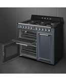 Smeg 100cm Traditional Dual Fuel Range Cooker | Slate Grey TR103GR Redmond Electric Gorey
