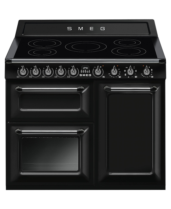 Smeg 100cm Victoria Electric Cooker with Induction Hob | TR103IBL2 | Black Redmond Electric Gorey