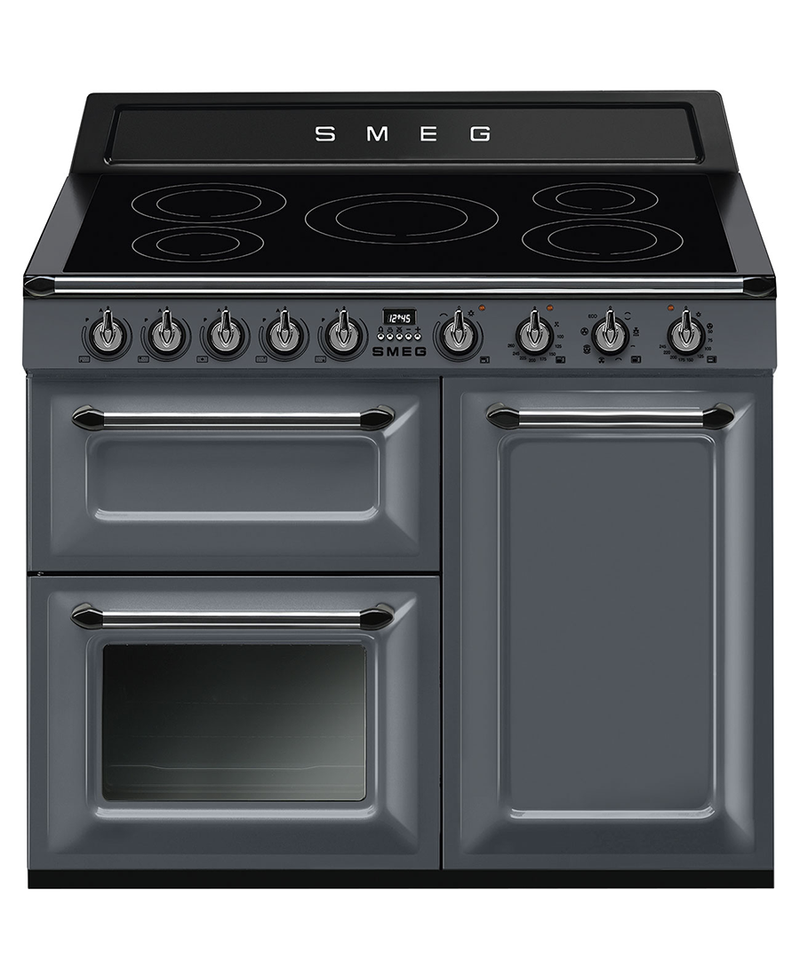 Smeg 100cm Victoria Electric Cooker with Induction Hob | TR103IGR2 | Slate Grey Redmond Electric Gorey