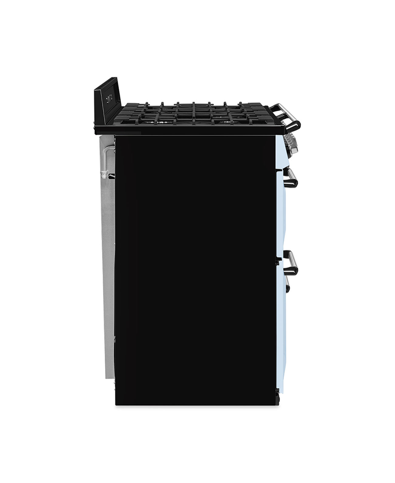Smeg 110cm Traditional Dual Fuel Range Cooker | TR4110AZ | Pastel Blue Redmond Electric Gorey
